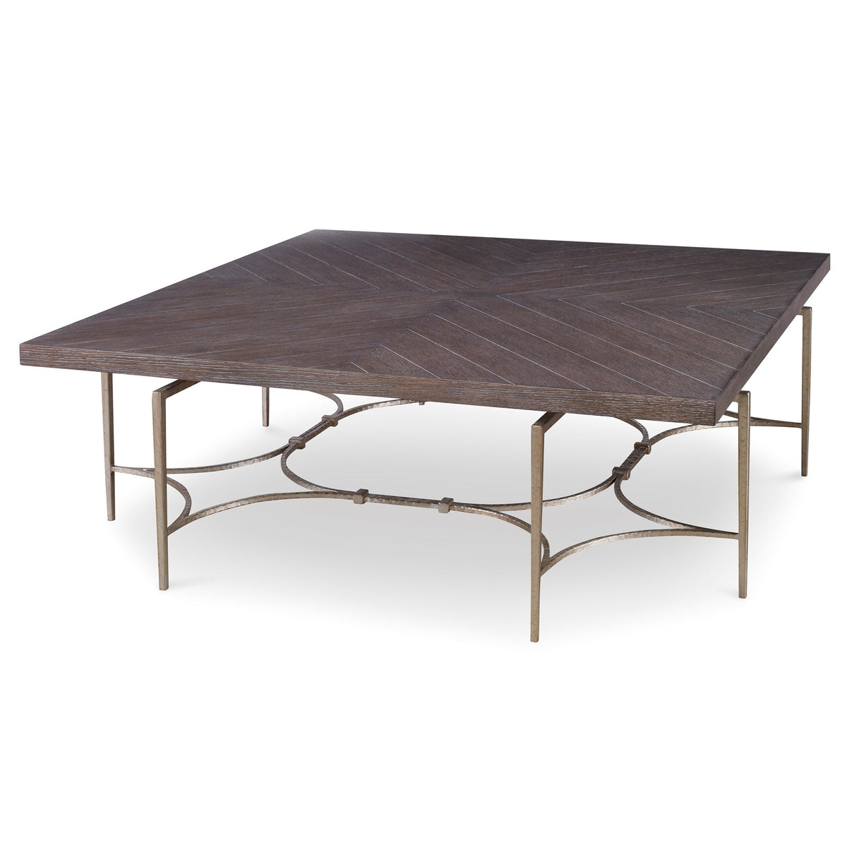 Ambella Double Diamond Square Cocktail Table