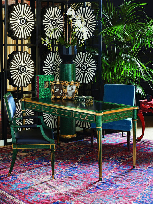 Maitland Smith Malaquita Desk