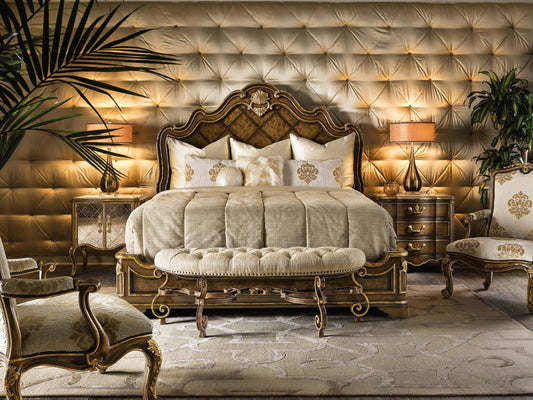 Maitland Smith Aria Panel Bed - King (C-AR11)