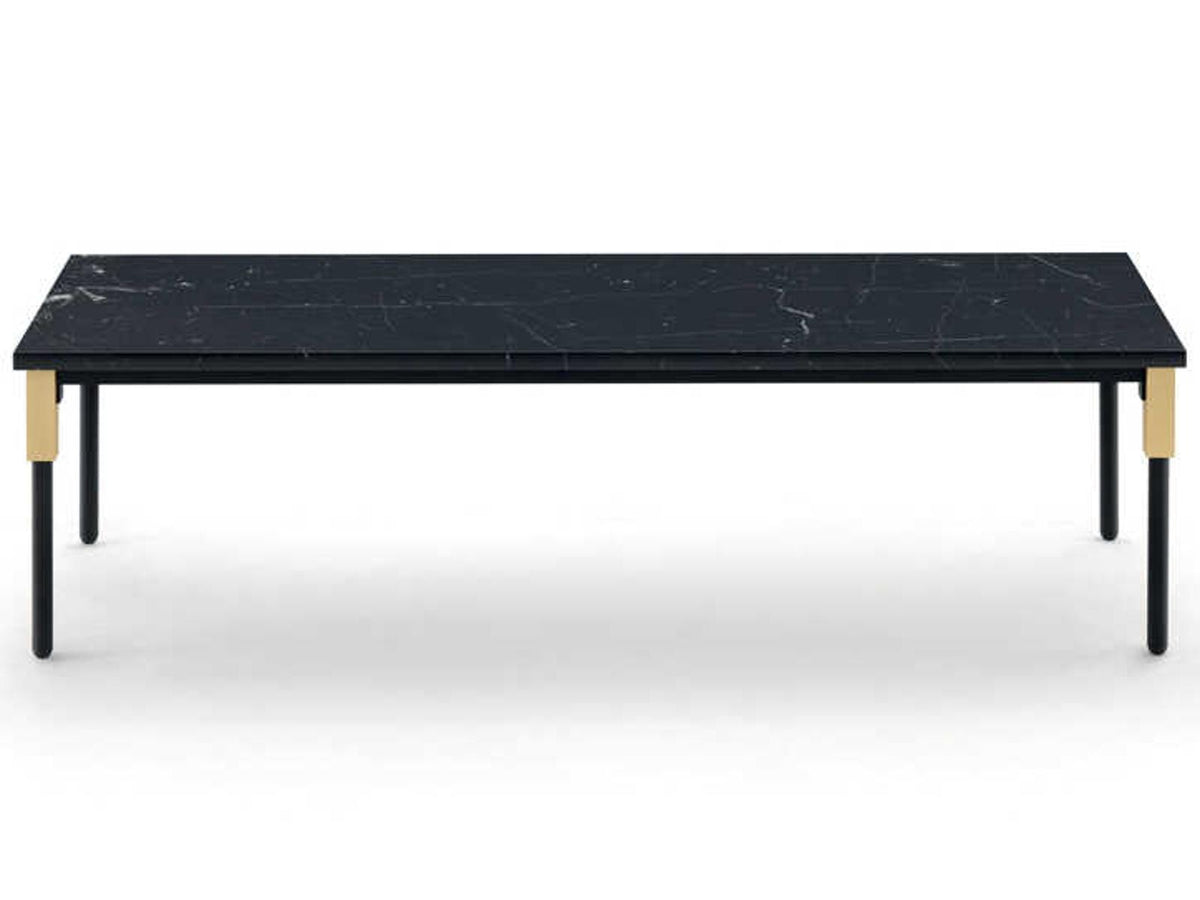 Match Rectangular Marble Coffee Table