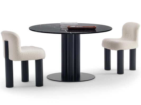 Goya Round Marble Dining Table