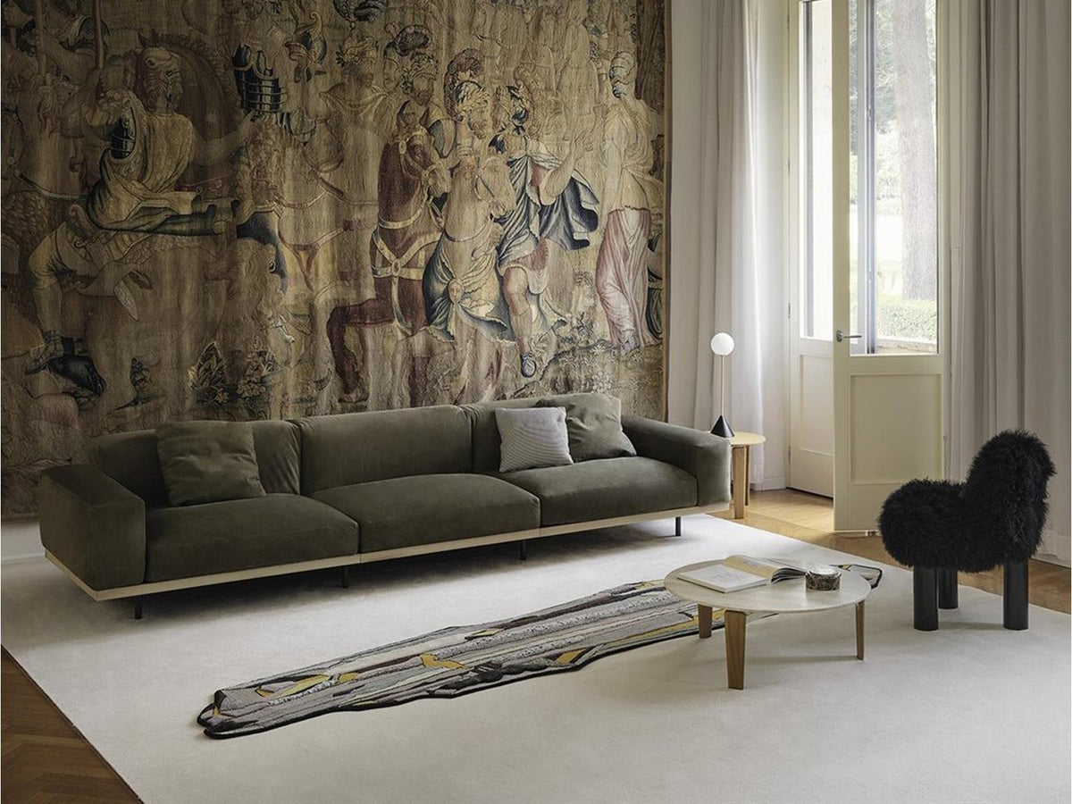 Naviglio Leather Sofa
