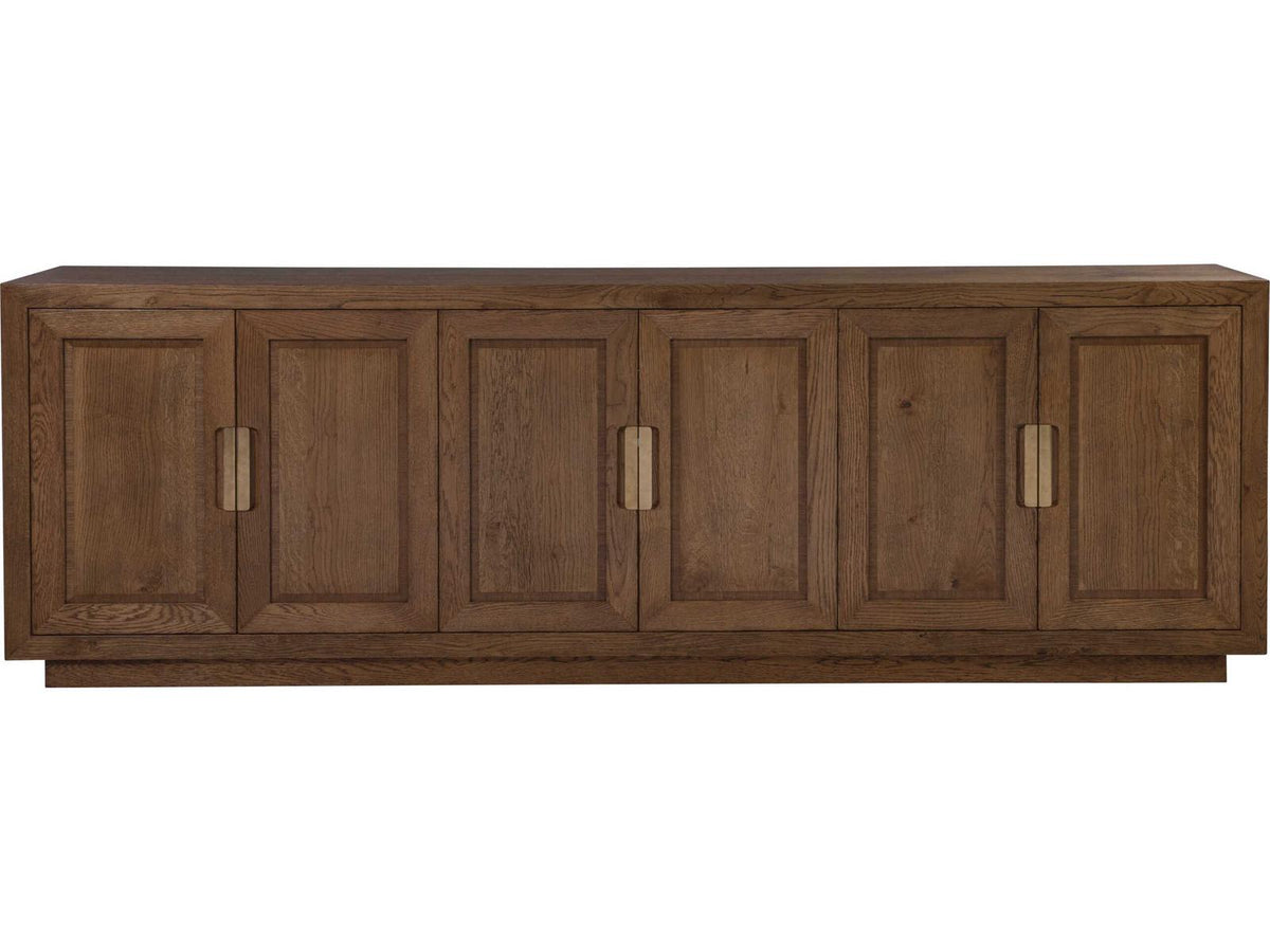 Home Barnaby Long Media Console Cerused White Oak