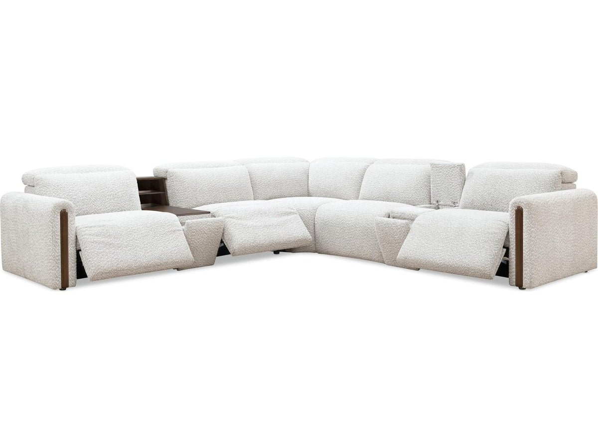 Anaheim Seven-Piece Power Sectional
