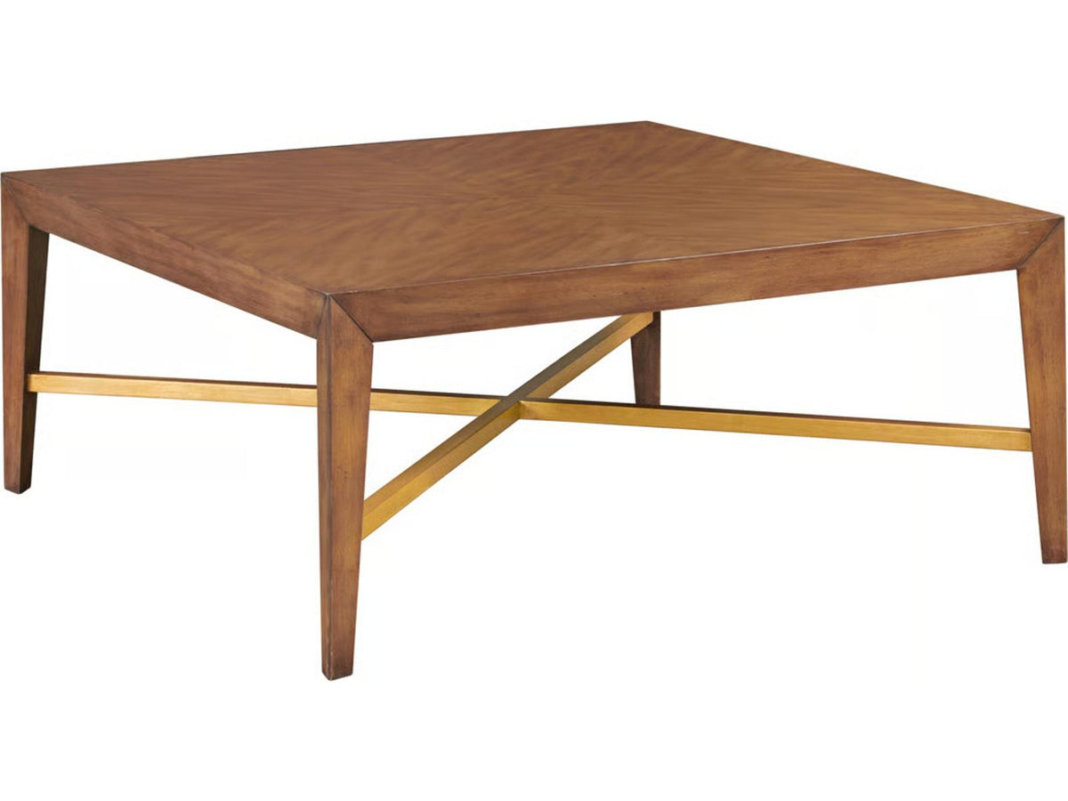 Square Wood Artisan Coffee Table