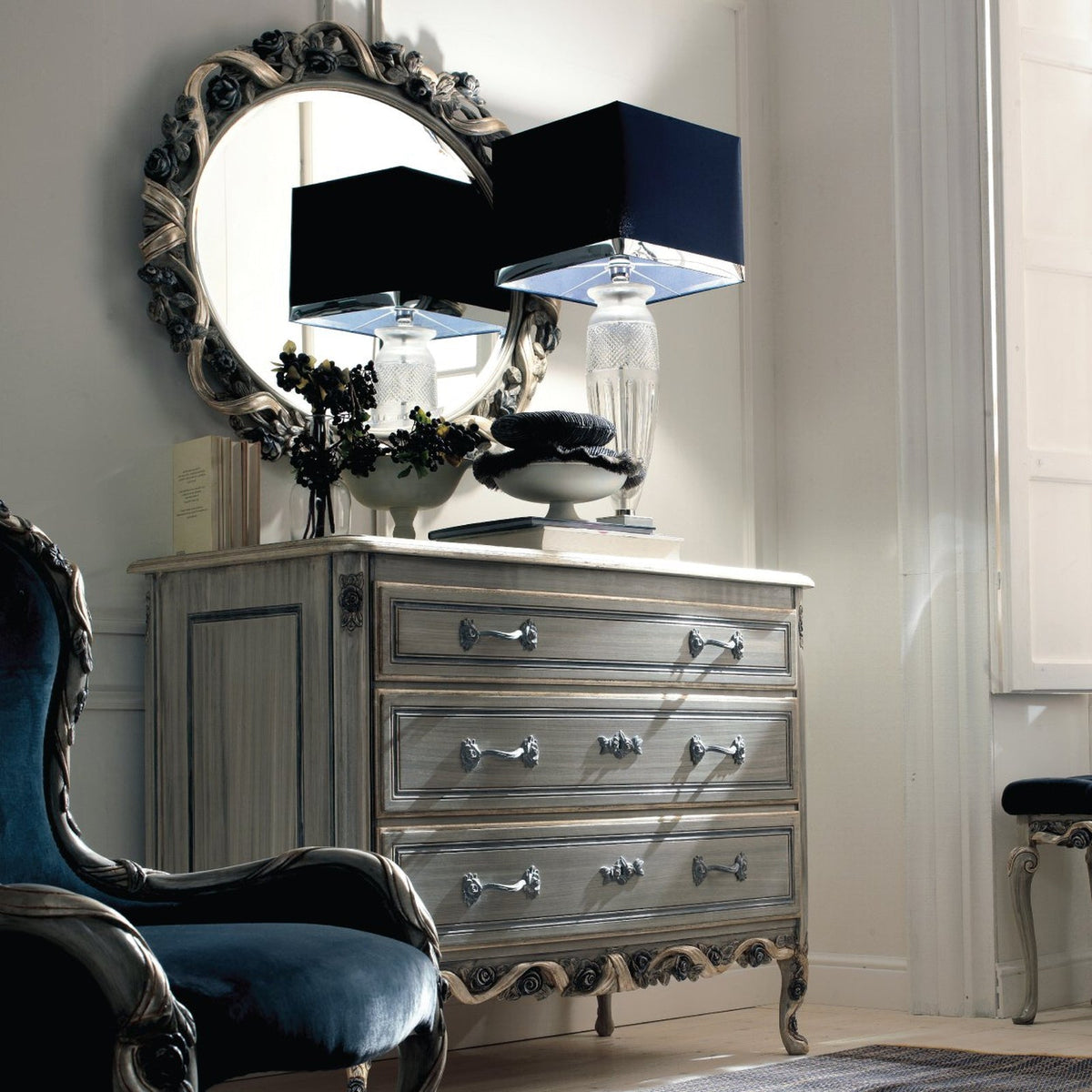 Italian Heritage Rose Dresser