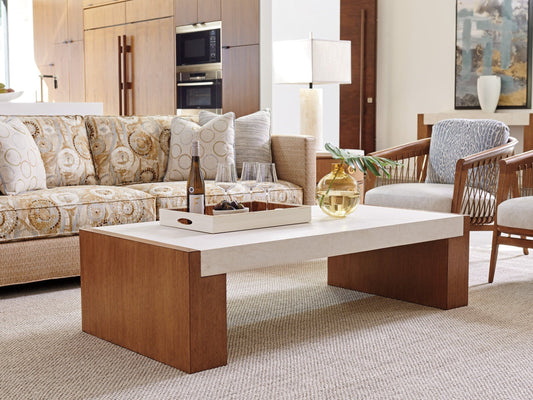 Tommy Bahama Home Palm Desert Eldorado Rectangular Cocktail Table