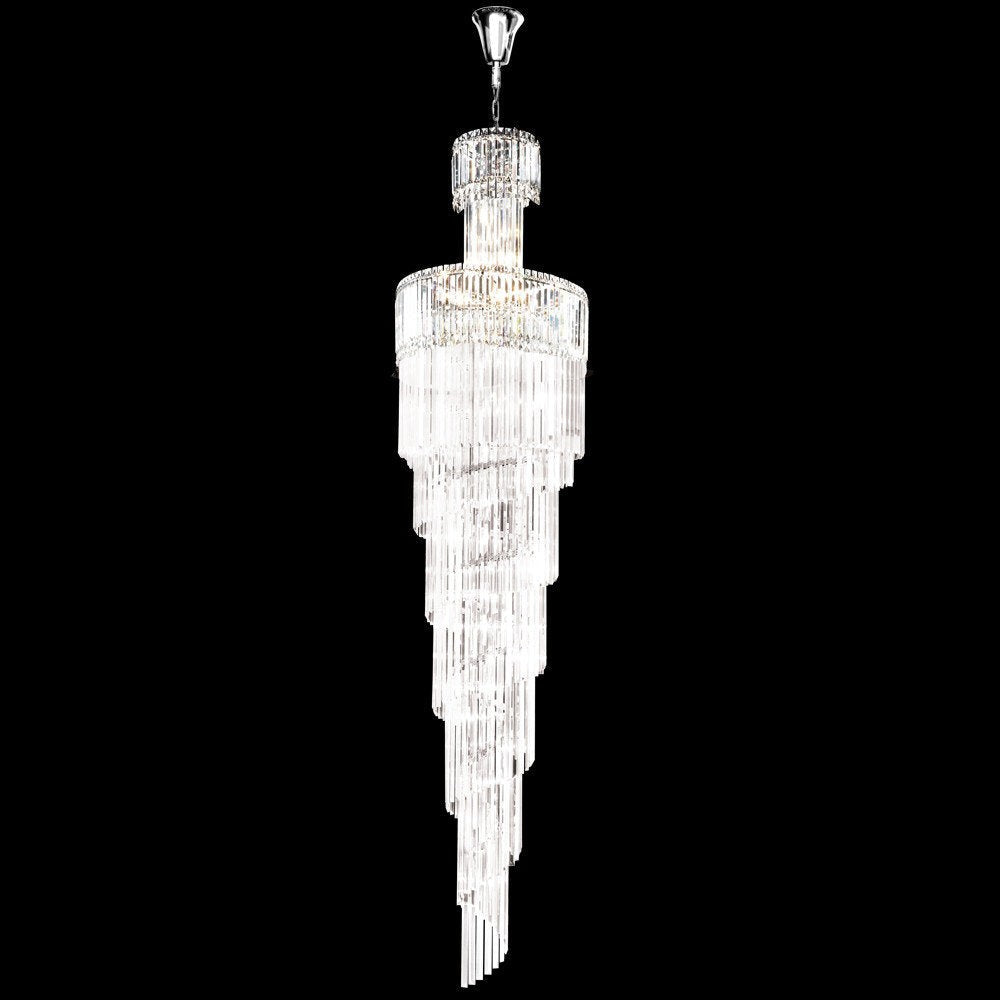 Royal-Cut Crystal Entry Chandelier