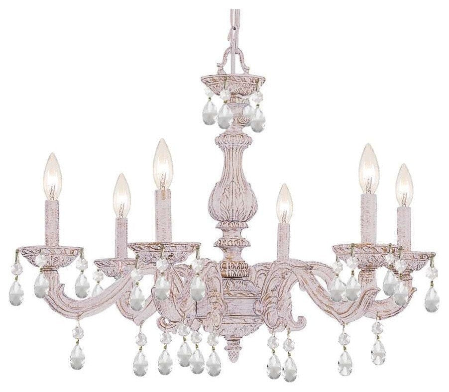 Sutton Venetian Bronze & Swarovski Crystal Chandelier