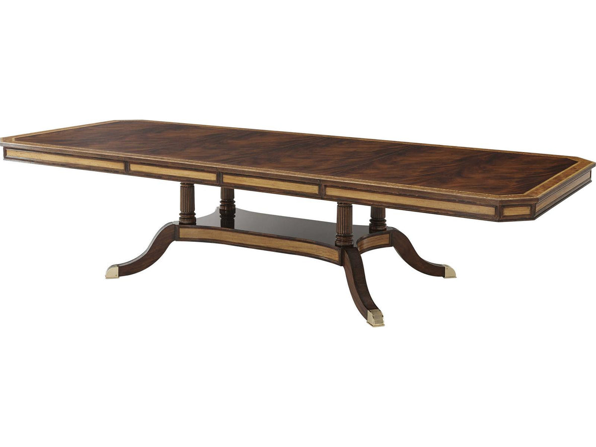 Gabrielle's 132-Inch Extending Dining Table in Mahogany