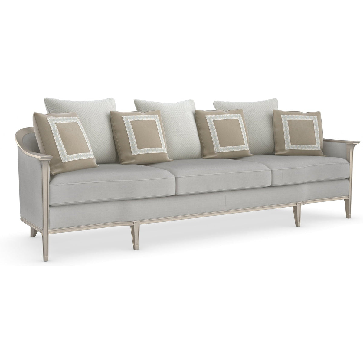 Caracole Upholstery Eaves Drop Sofa 110