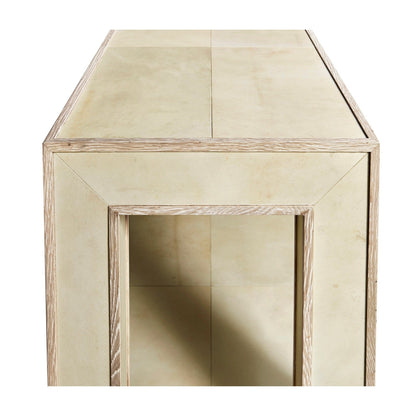 Jonathan Charles Hydra Parchment Console Table