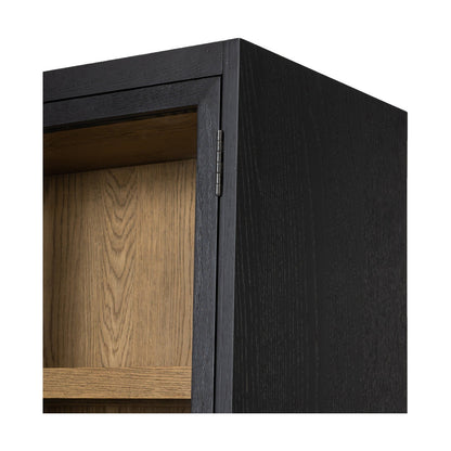 Four Hands Millie Panel and Glass Door Cabinet