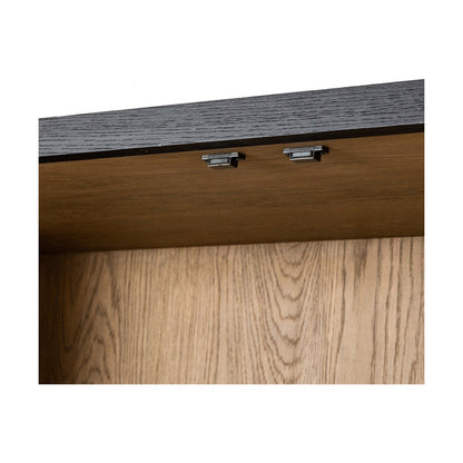 Four Hands Millie Panel and Glass Door Cabinet