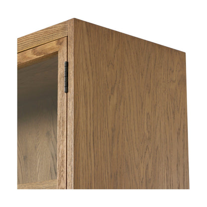 Four Hands Millie Panel and Glass Door Cabinet