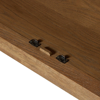 Four Hands Millie Panel and Glass Door Cabinet