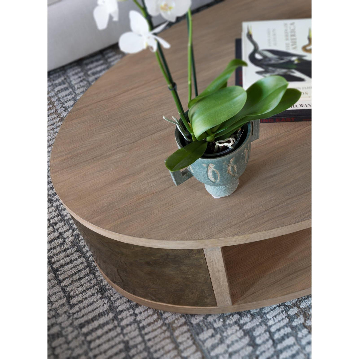Artistica Home Simpatico Oval Cocktail Table