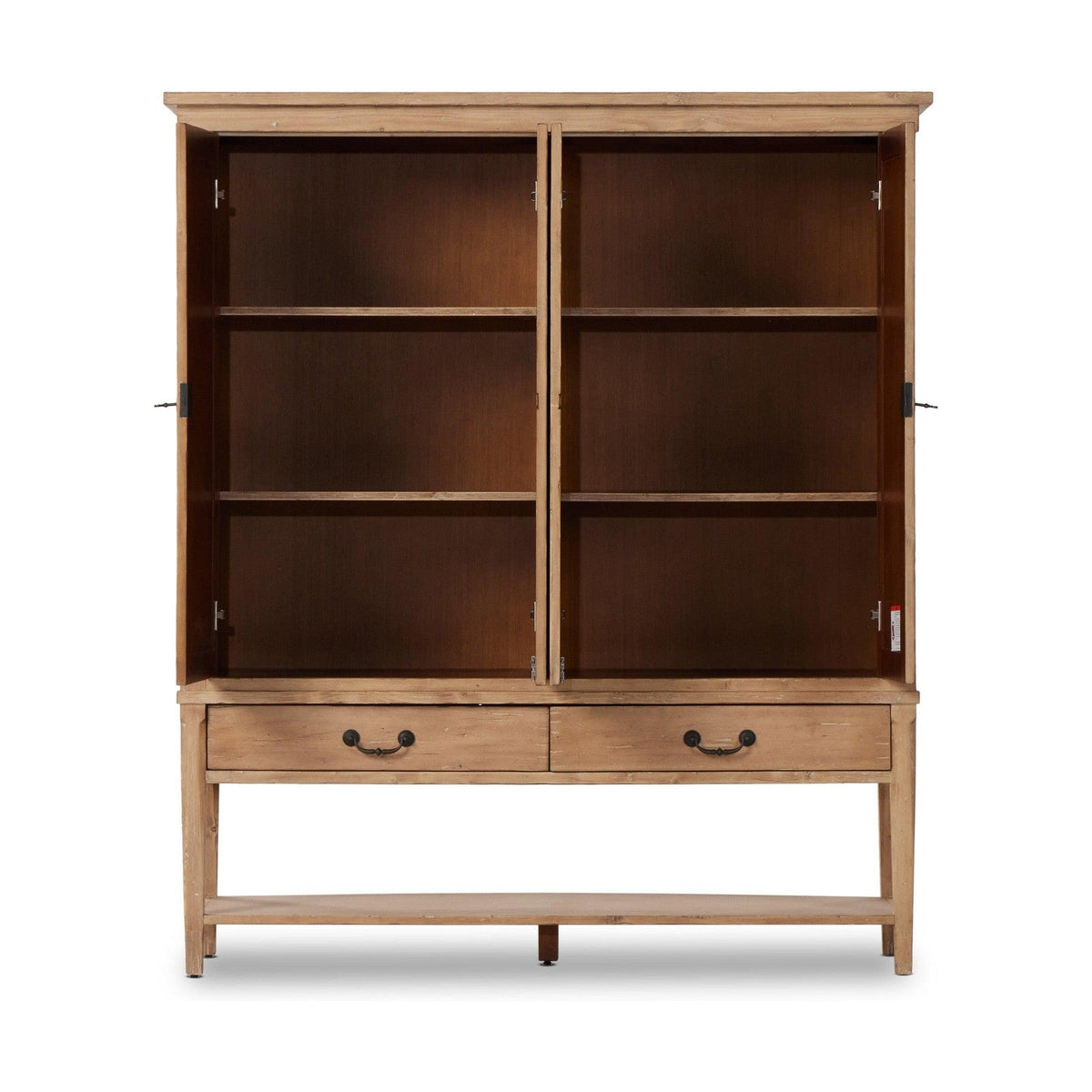 Four Hands Brimley Wide Cabinet-Aged Light Pine