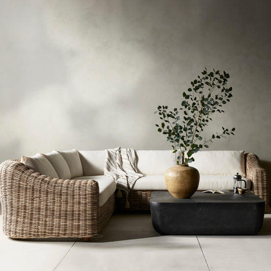 Four Hands Messina Outdoor 3-Piece Sectional Fall Sale