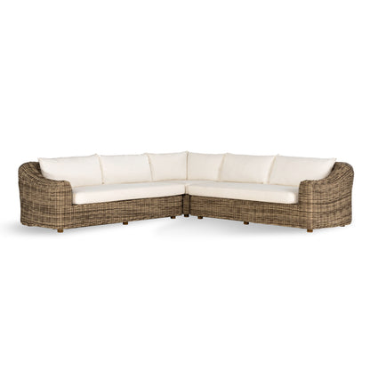 Four Hands Messina Outdoor 3-Piece Sectional Fall Sale