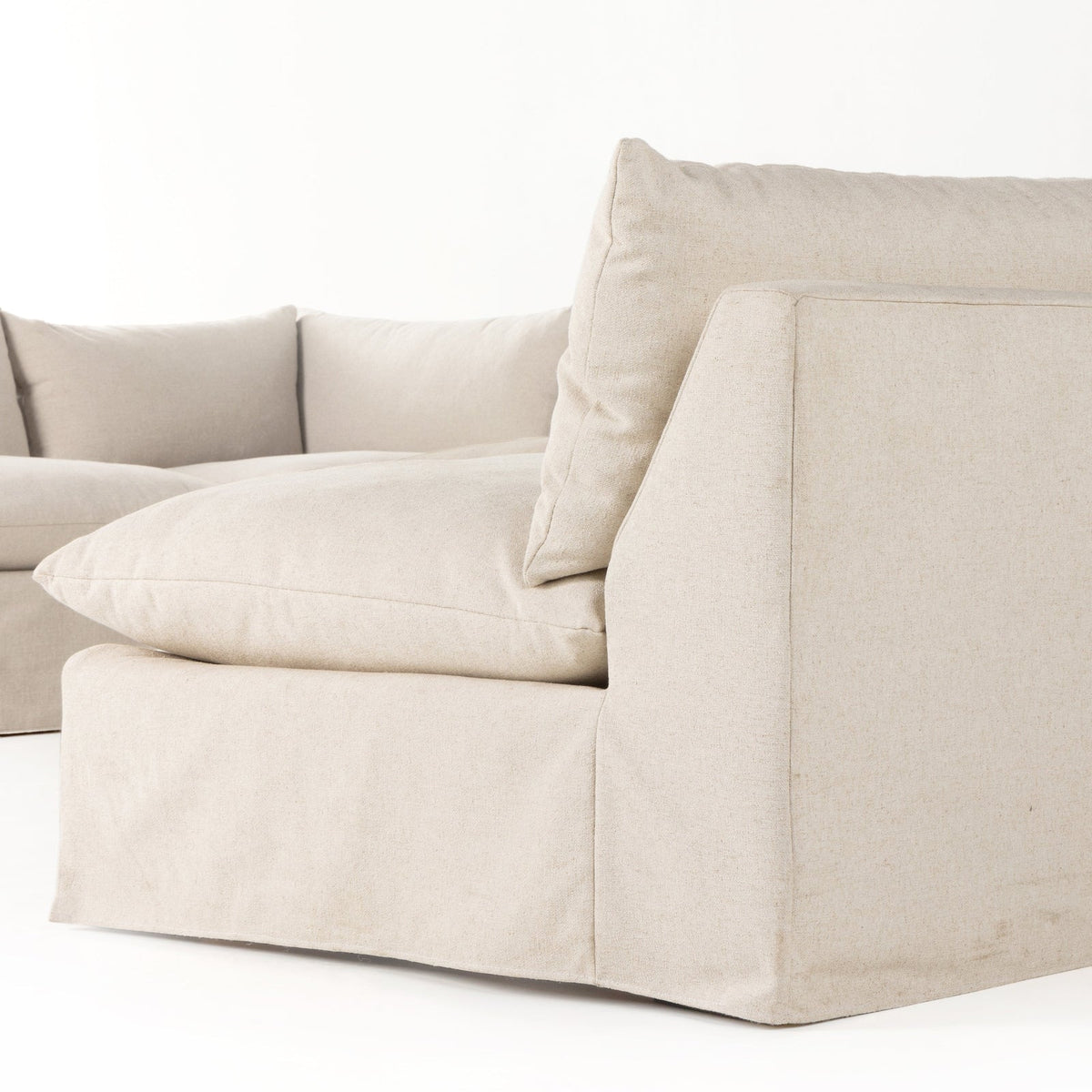 Four Hands Grant Slipcover 5-Piece Sectional