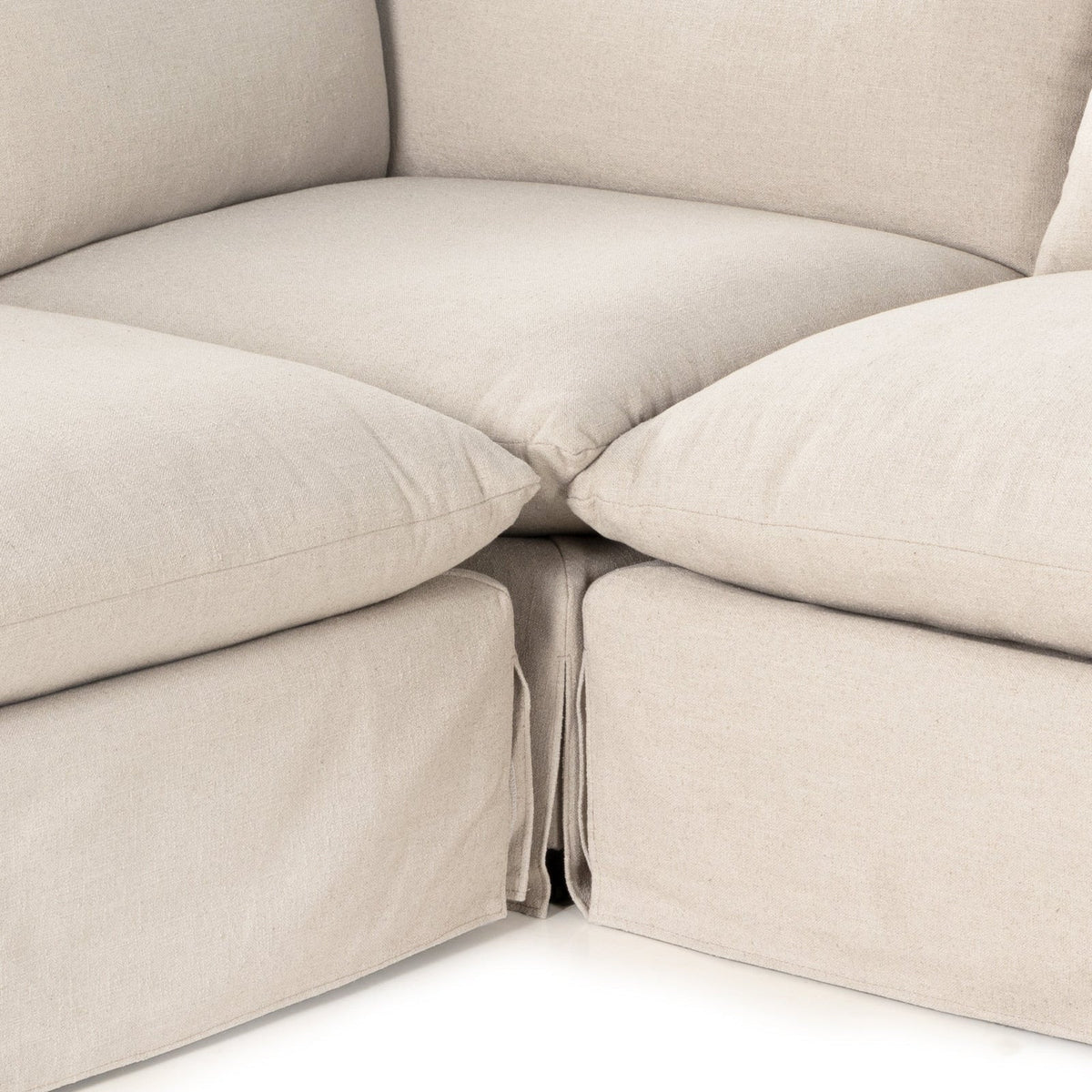 Four Hands Grant Slipcover 5-Piece Sectional