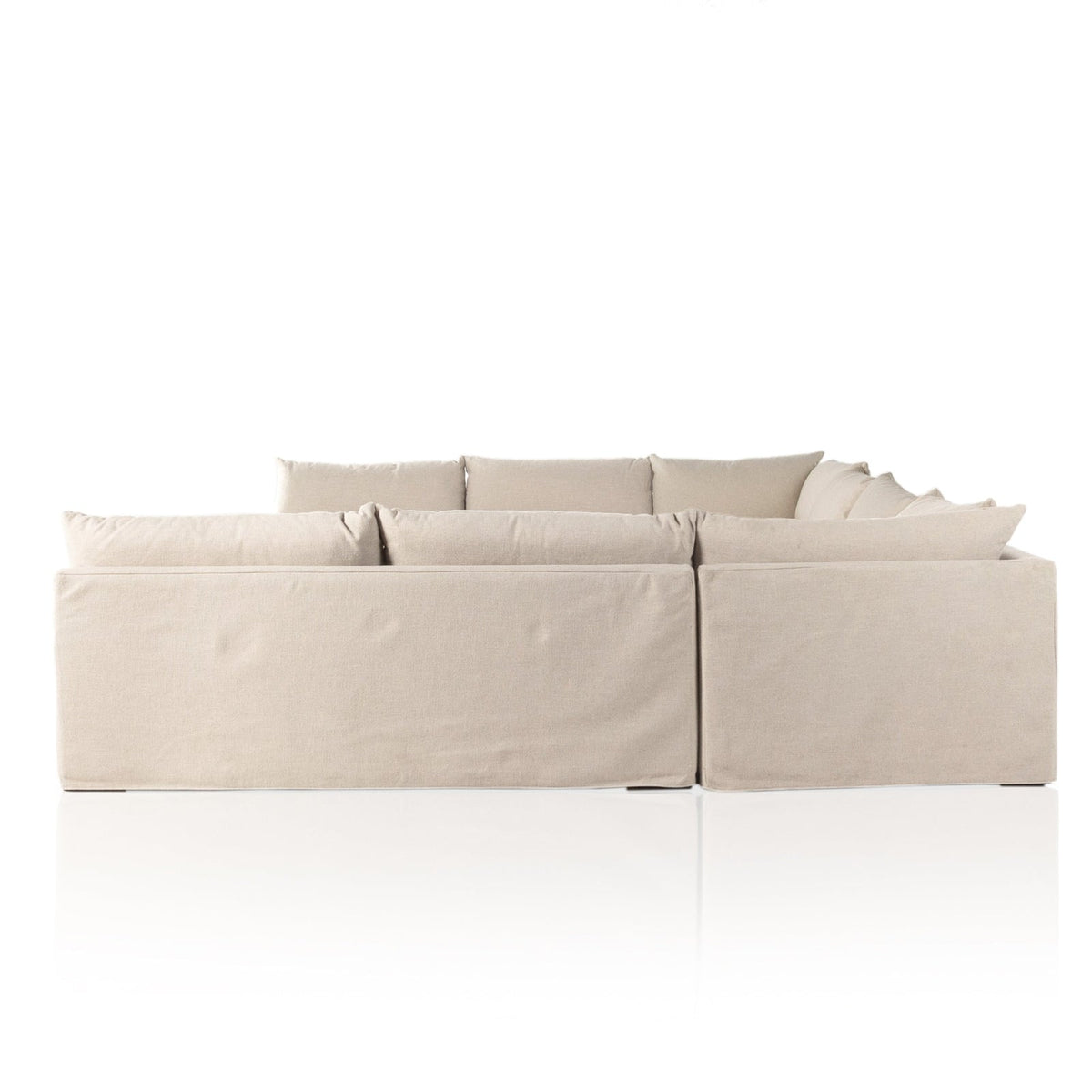 Four Hands Grant Slipcover 5-Piece Sectional