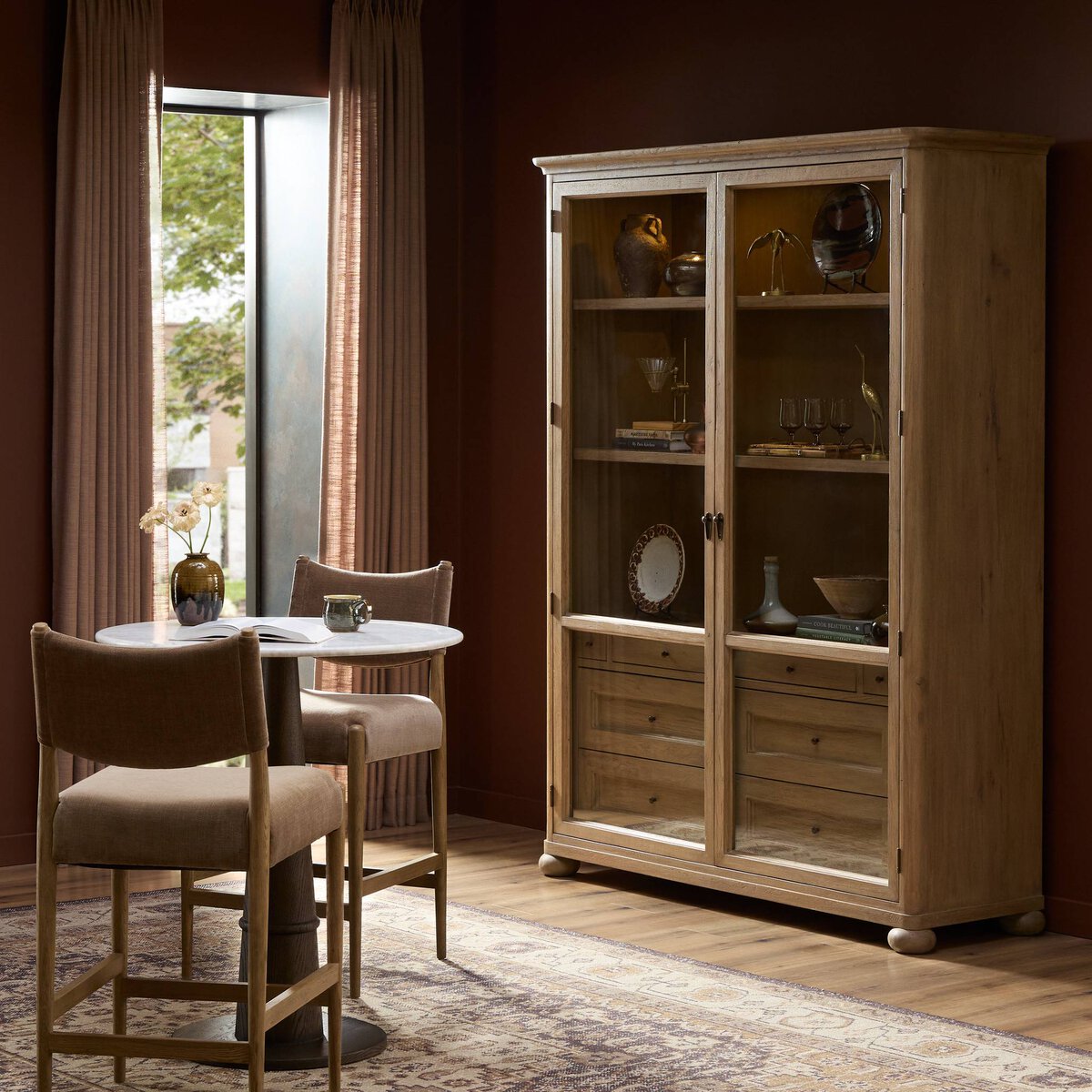 Four Hands Sussex Wide Cabinet