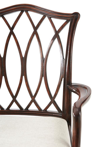 Theodore Alexander The Trellis Dining Armchair - Set of 2