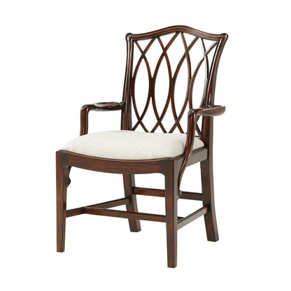 Theodore Alexander The Trellis Dining Armchair - Set of 2
