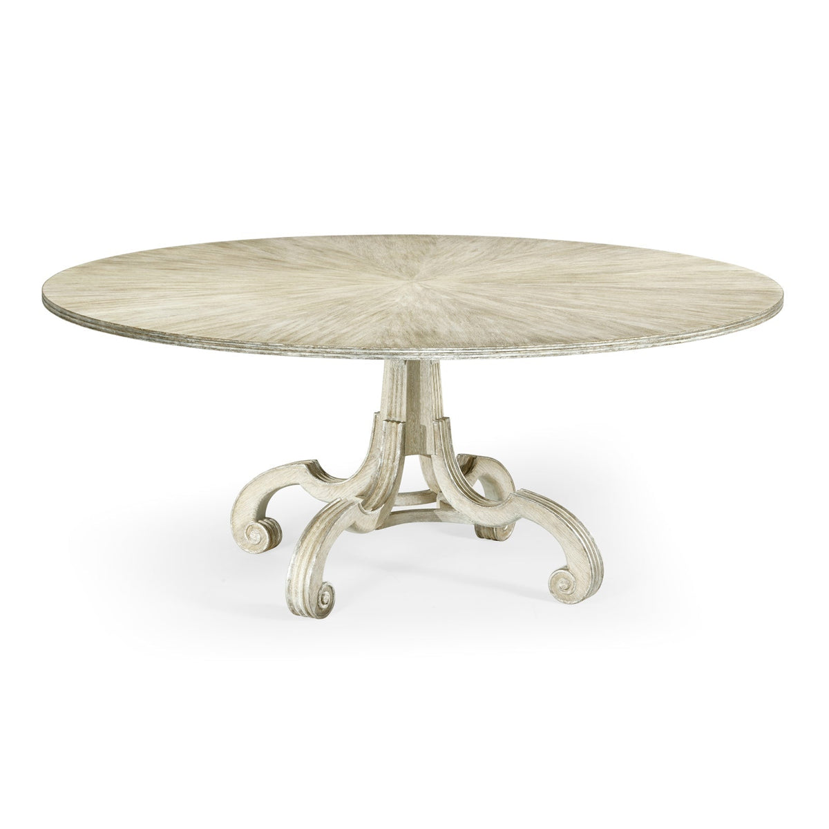 Jonathan Charles Lacock Toasted Oak Dining Table 71"