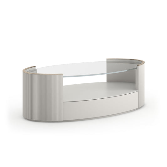 Caracole Classic Love Oval Cocktail Table