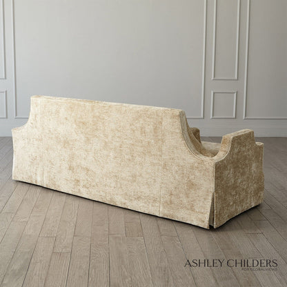 Global Views Diana Skirted Sofa by Ashley Childers