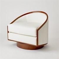 Global Views Swivel Chair
