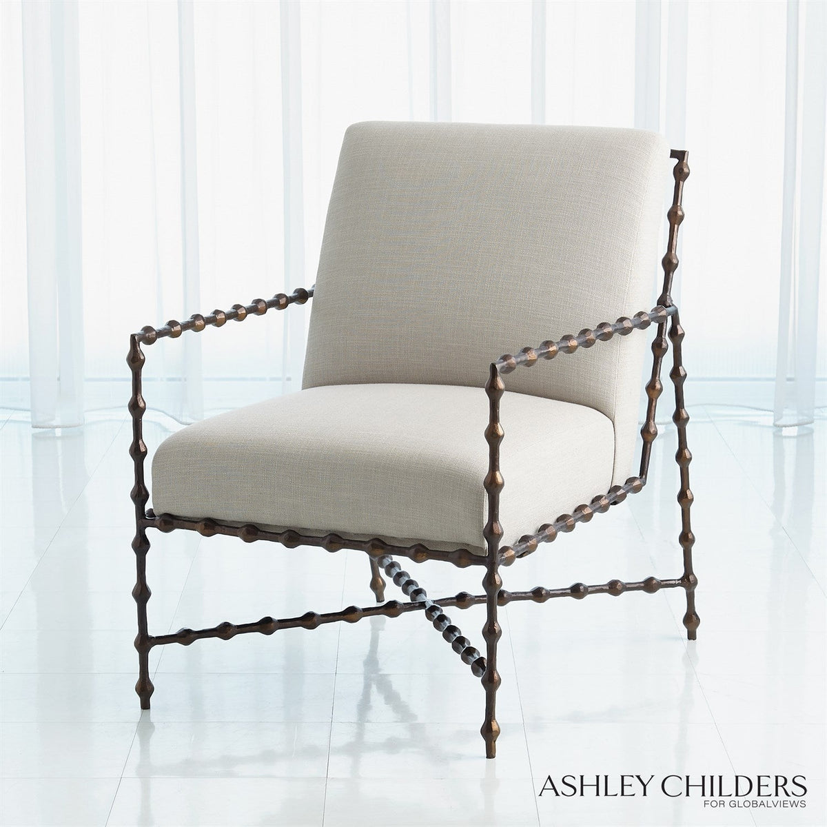 Global Views Elder Lounge Chair by Ashley Childers