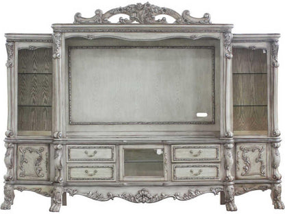 Dresden 121" Poplar Wood Media Console