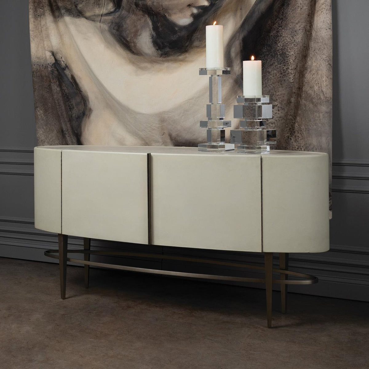 Global Views Ellipse Sideboard
