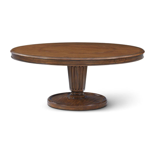 Theodore Alexander Althorp Living History Haddon Round Dining Table with Lazy Suzan
