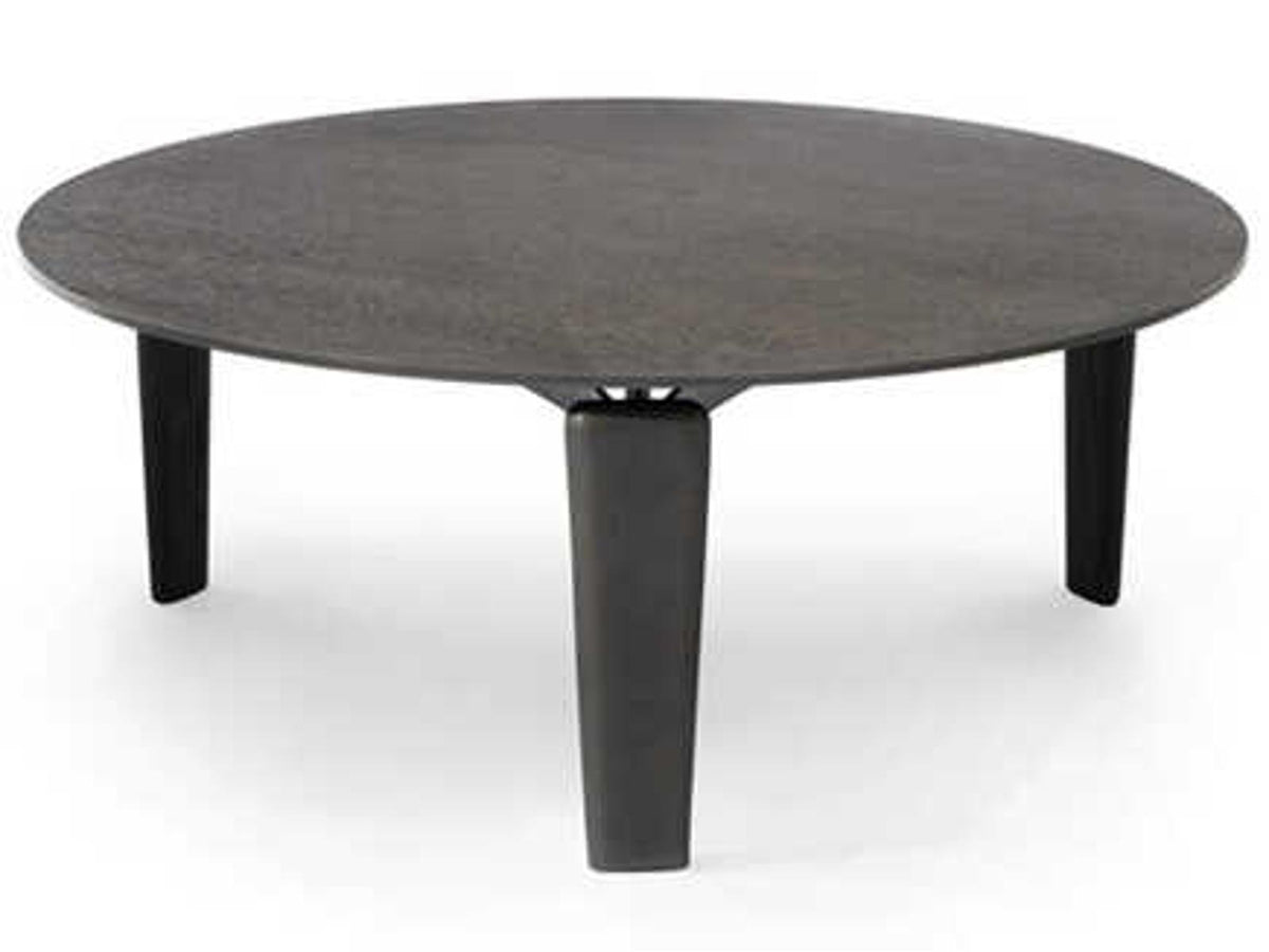 Tablet Round Marble Coffee Table