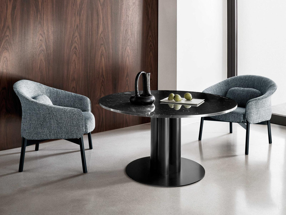 Goya Round Marble End Table