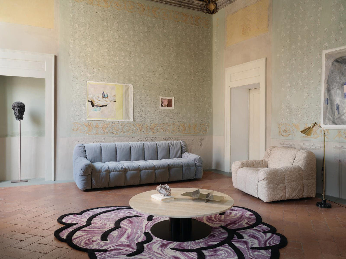 Goya Round Marble Coffee Table