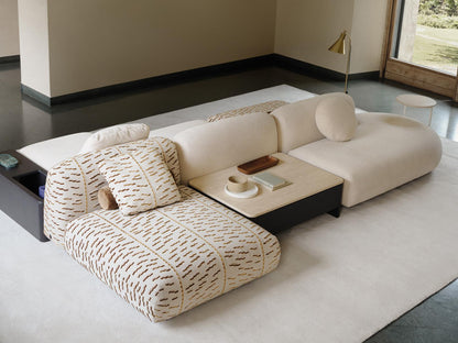 Tokio Rectangular Marble End Table