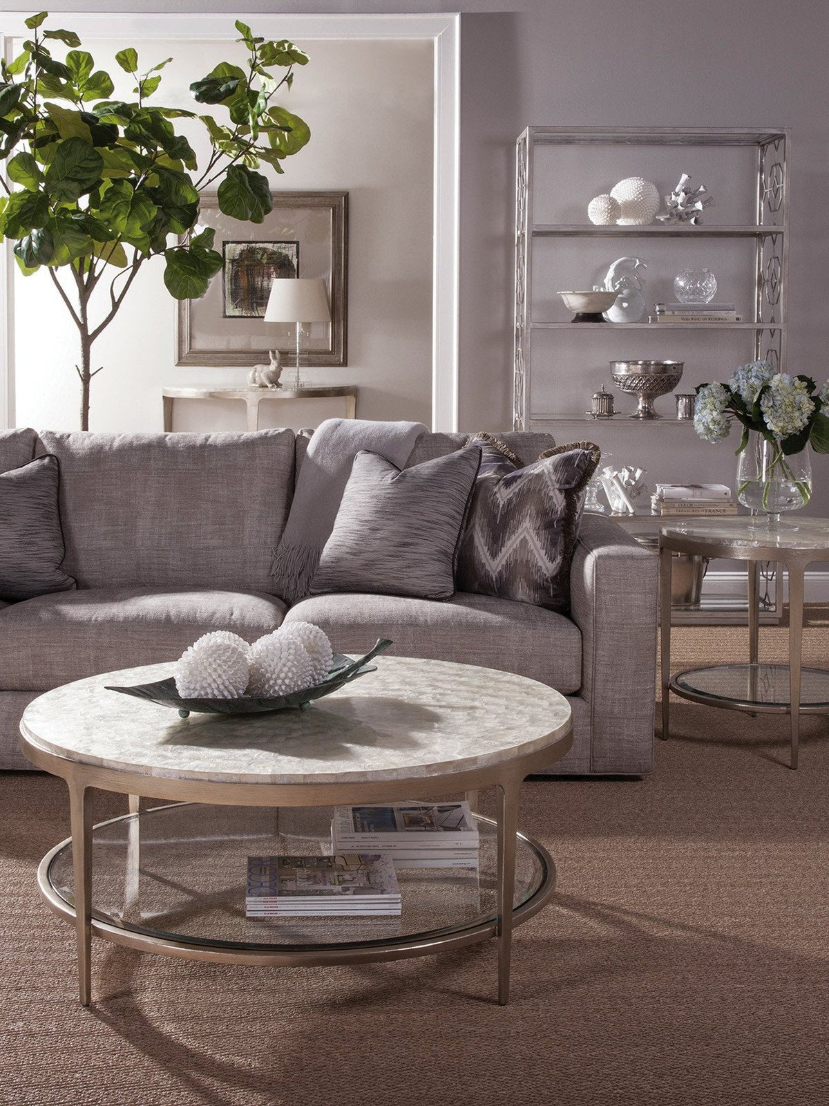 Artistica Home Gravitas Round Cocktail Table