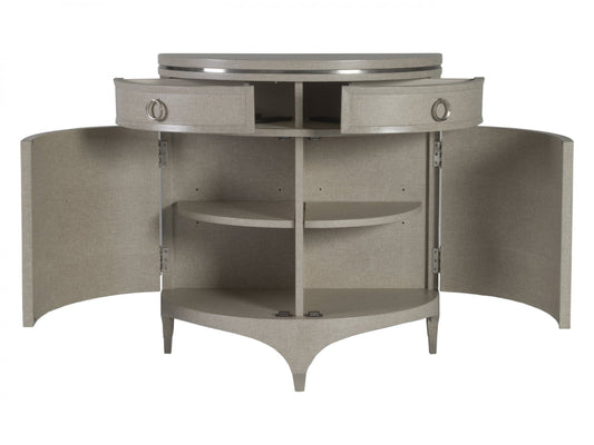 Artistica Home Zeitgeist Linen Demilune Chest
