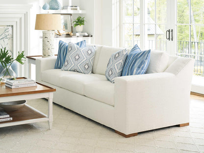 Shaws Cove 3-Seat Sofa with Ultra Down Cushions in Seabreeze Fabric