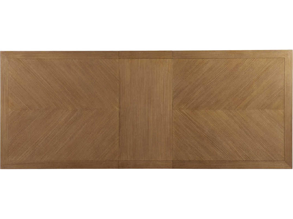 Newport Oceanfront 88-Inch Rectangle Extension Dining Table Sandstone Elm