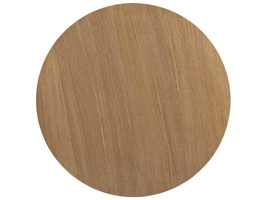 Newport Round 36-Inch Center Table in Sandstone Finish