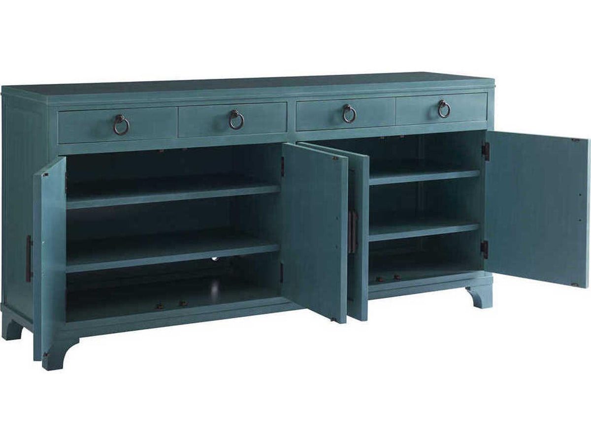 Newport 78-Inch Bayside Buffet with Cord Management in Seaglass