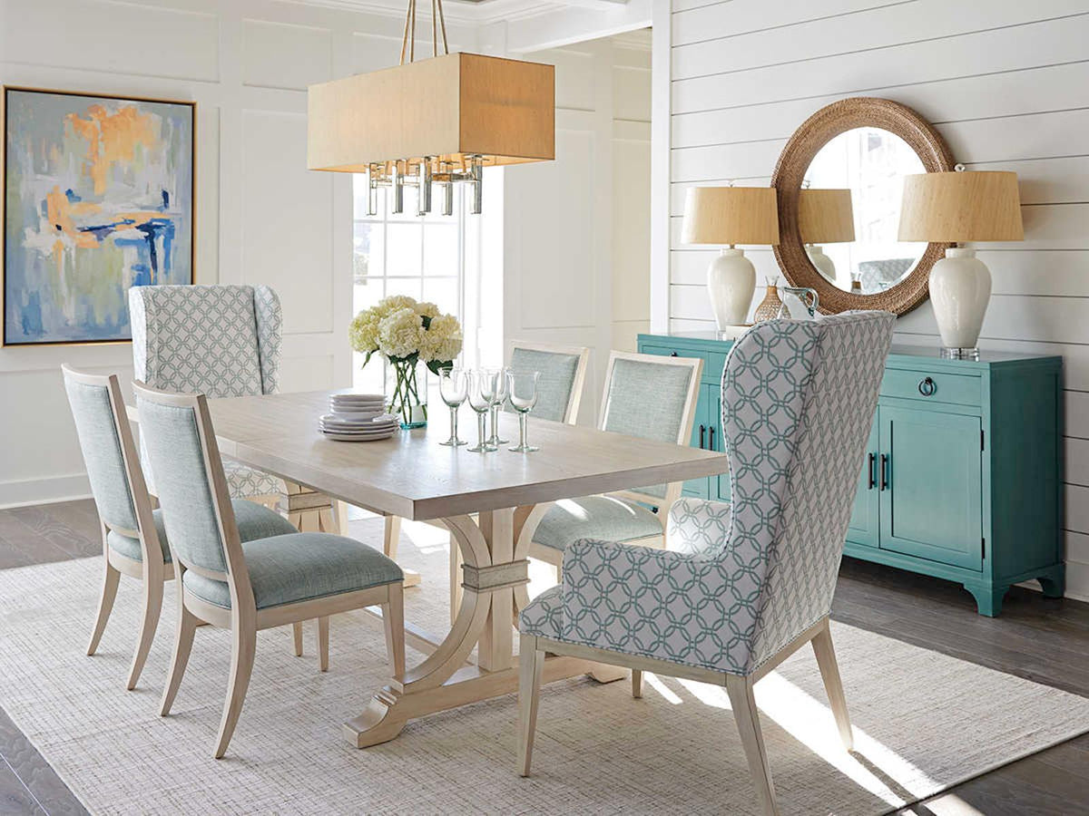 Newport 78-Inch Bayside Buffet with Cord Management in Seaglass