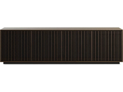 Profile 8479 Four-Door Media Console in Toasted Oak